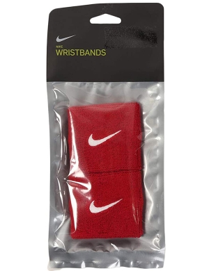 Nike Swoosh Wristbands 2pk - Red